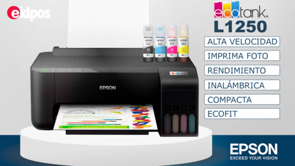 IMPRESORA EPSON INALAMBRICA ECOTANK L1250
