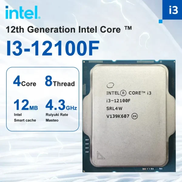 PROCESADOR INTEL CORE i3-12100F BOX
