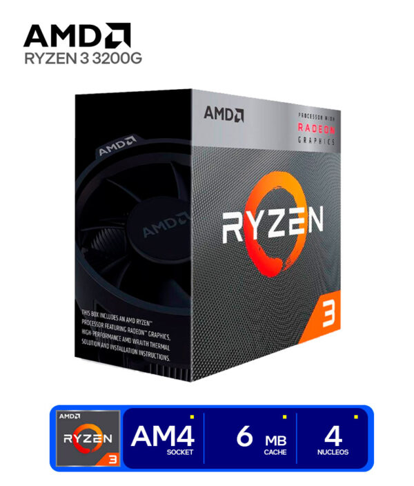 PROCESADOR AMD RYZEN 3 3200G BOX