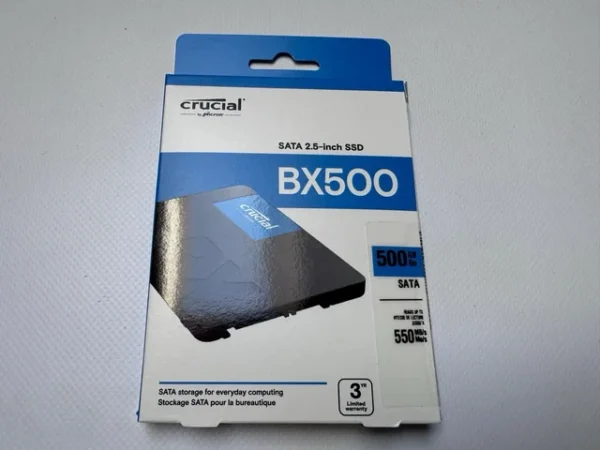 DISCO DE ESTADO SOLIDO SATA CRUCIAL 500GB BX500