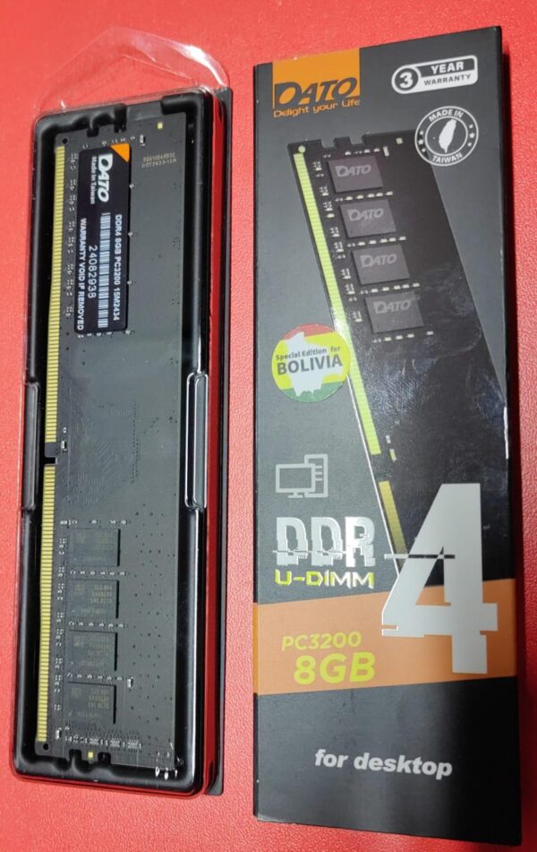 MEMORIA RAM 8GB 3200 DATO