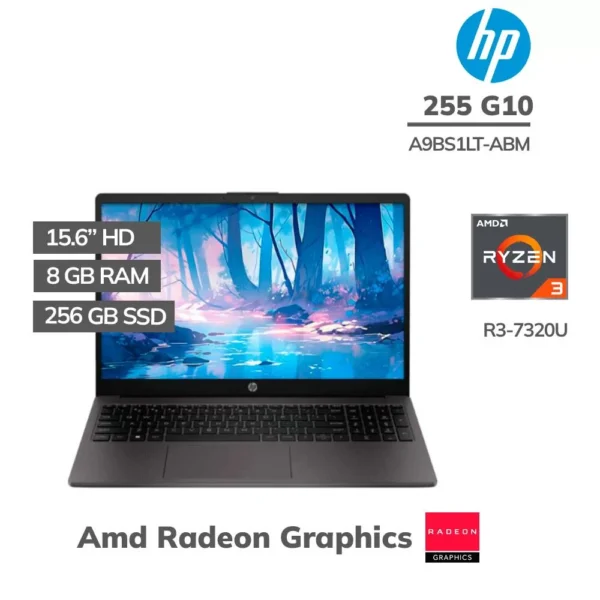 PORTATIL HP 255 G9 AMD RYZEN 3 5300